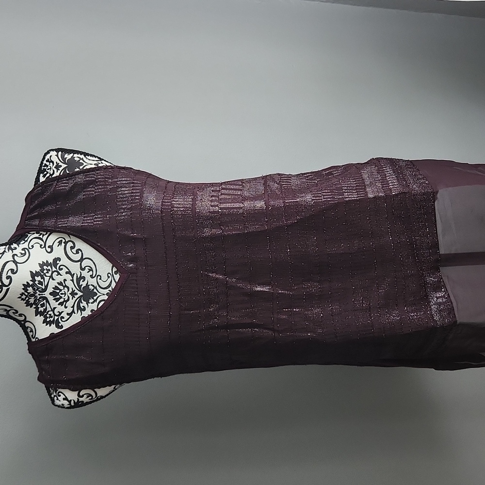 Dressy purple blouse